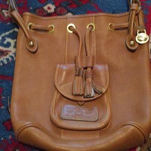 Dooney & Bourke leather bucket bag